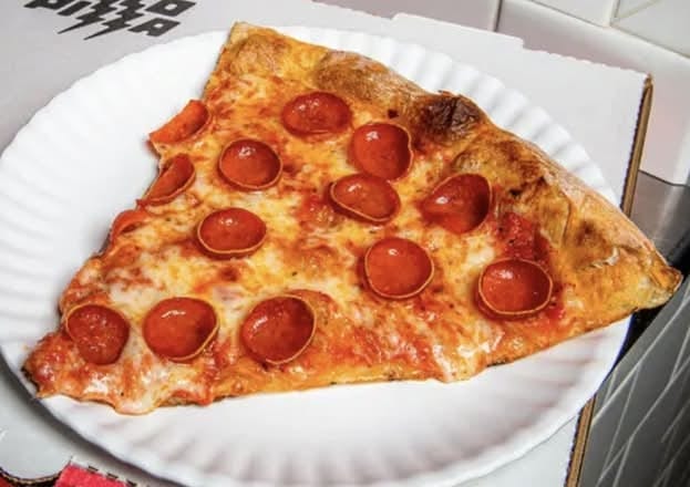 Kids Pepperoni Pizza Slice.
